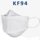 KF94 Protective Face Mask 4 Layers Non Woven Face Mask White Black Sanitary Products